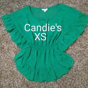 Candie's ruffled blouse